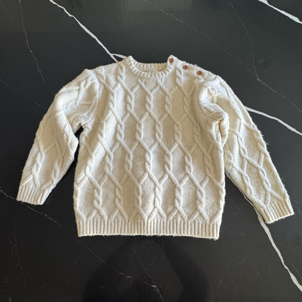 Next Cream Cable Knit‎ Sweater